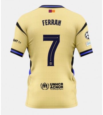 Barcelona Ferran Torres #7 Replik Auswärtstrikot 2025-26 Kurzarm